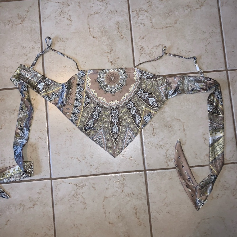 Sexy Silk scarf shirt - Picture 4 of 13